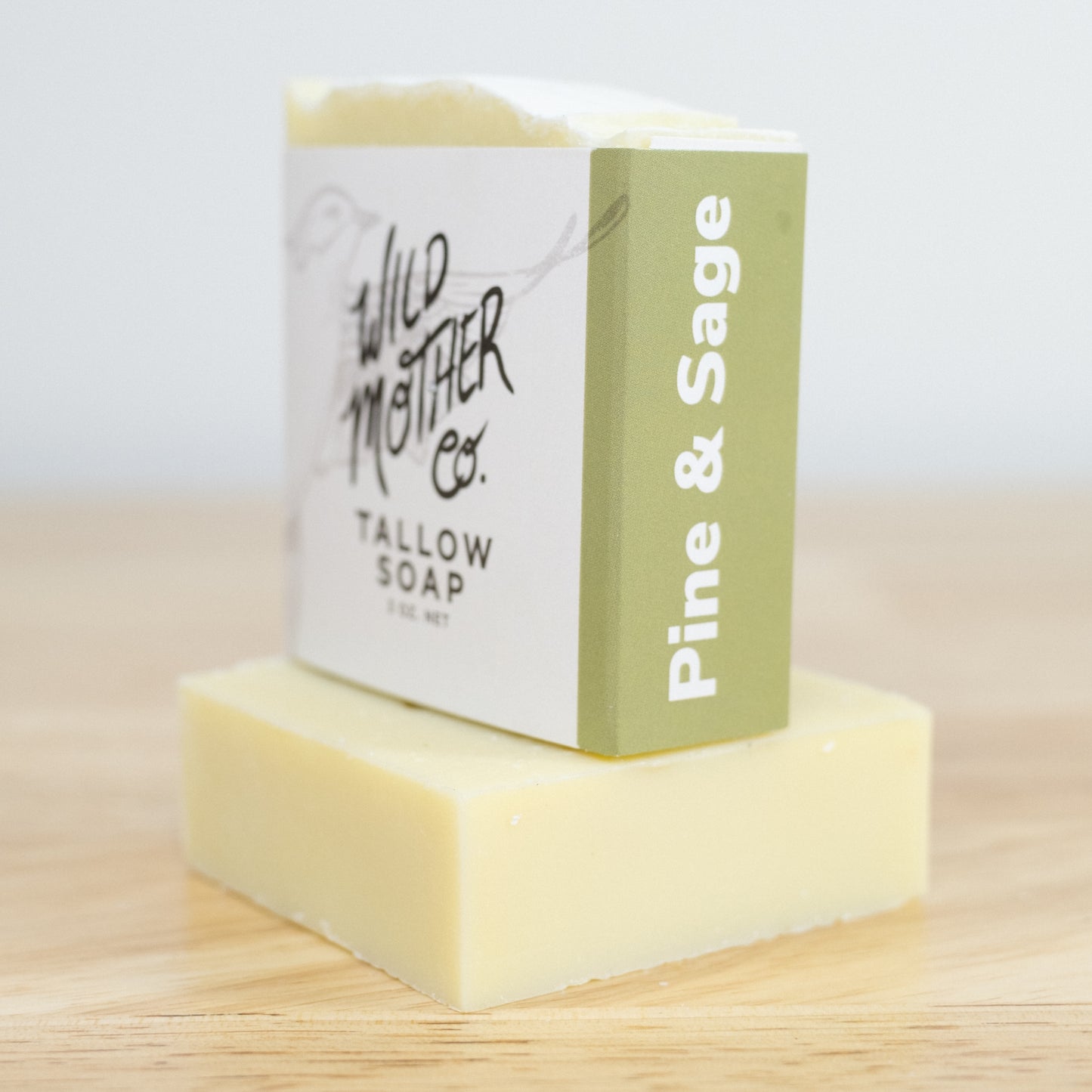 Pine & Sage Tallow Soap Bar