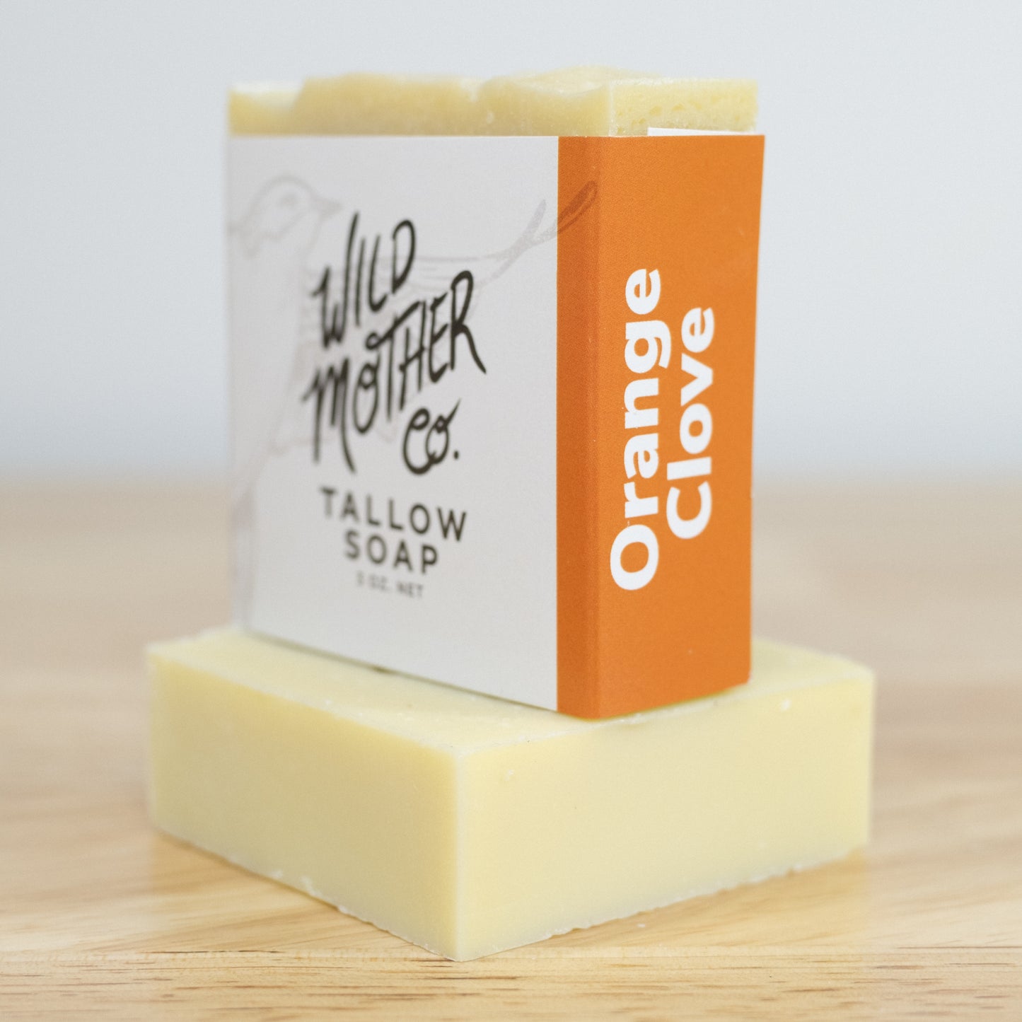 Orange Clove Tallow Soap Bar
