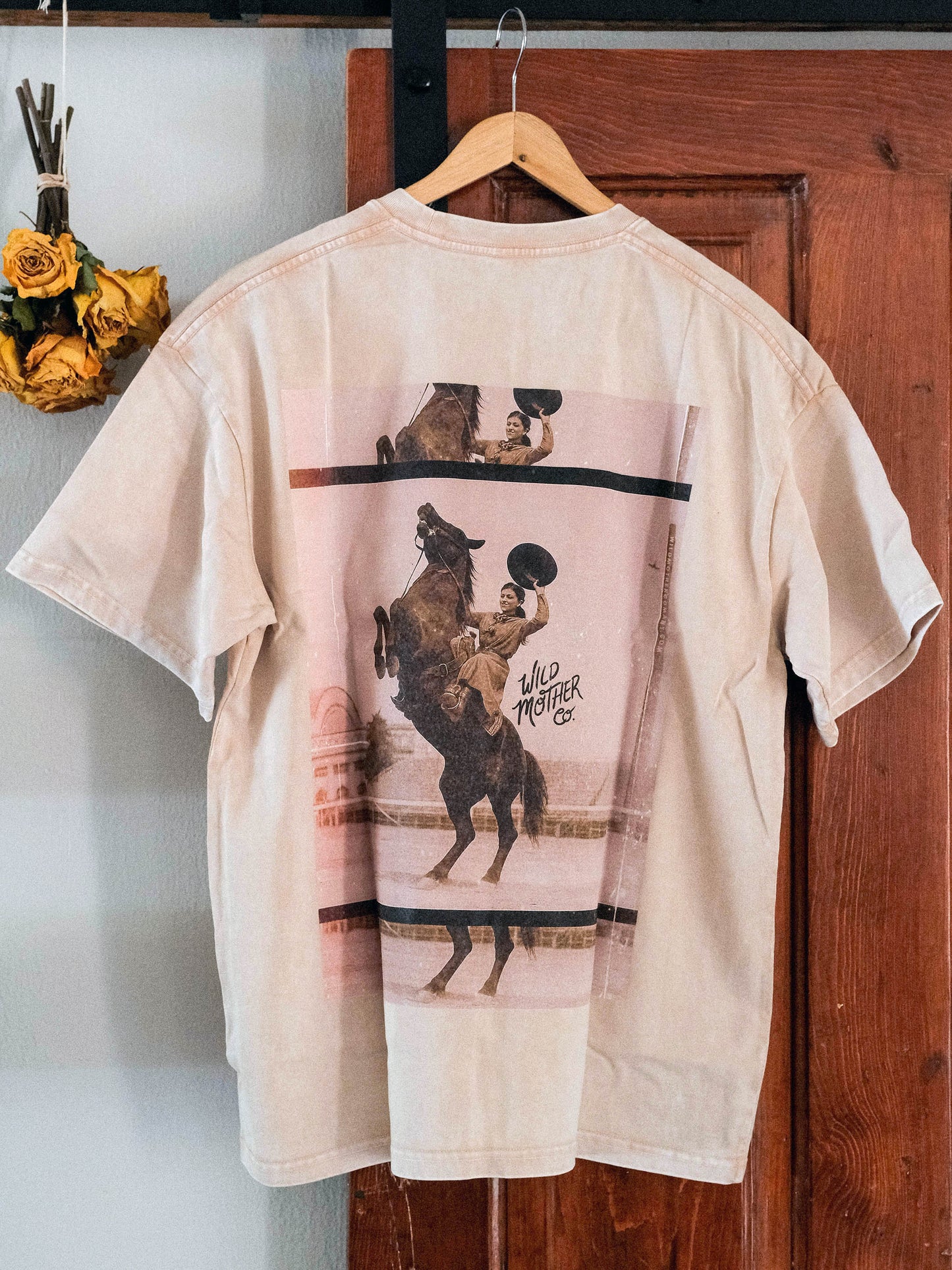 Snow Washed Wild Horse T-Shirt