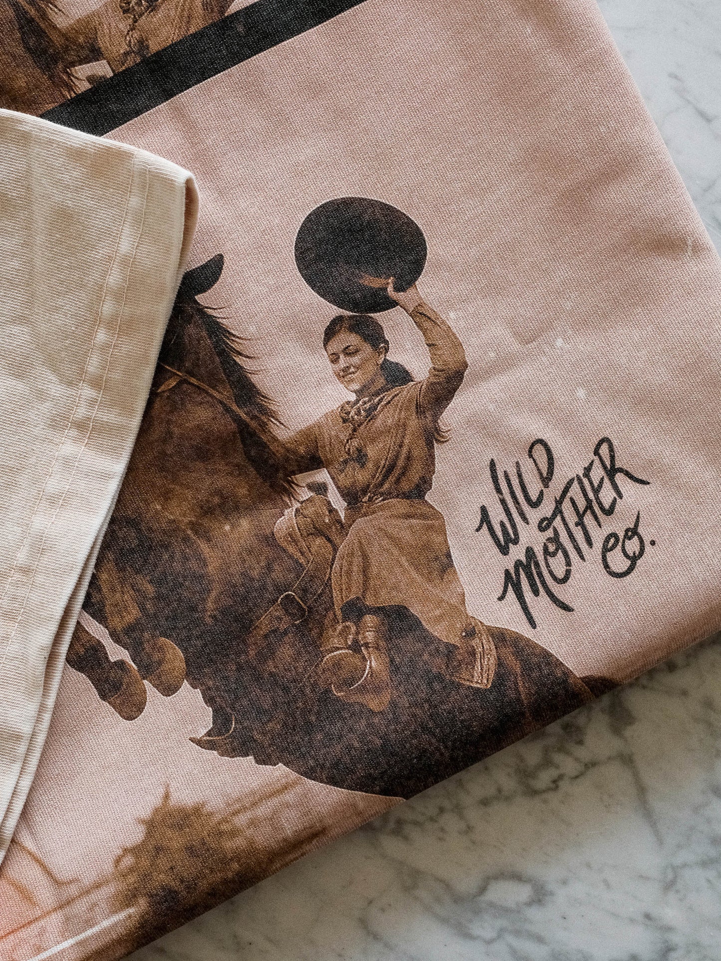 Snow Washed Wild Horse T-Shirt